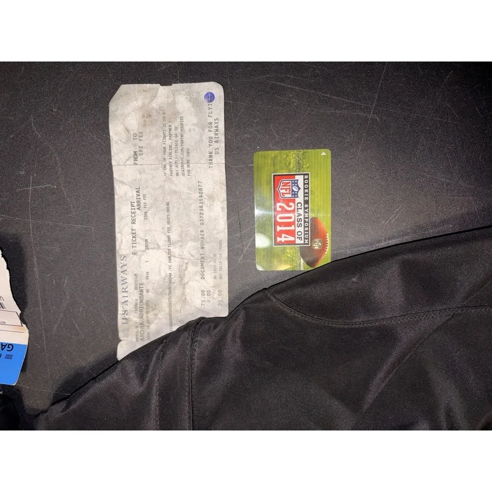 Dri Archer Player Issued 2014 NFL Rookie Symposium SlingBag Tickets Pit Steelers